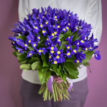 Букет із 45 ірисів